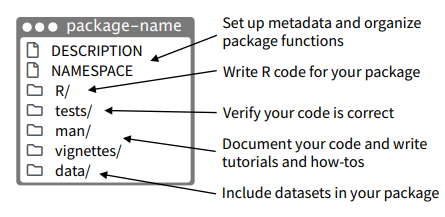 Recommended folder structure for packages (Posit Software, 2024)